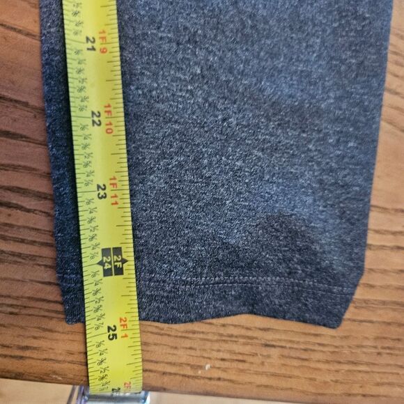 Calvin Klein Performance Stretch Leggings Heather Grey | JR. Womens Size L - Picture 5 of 6